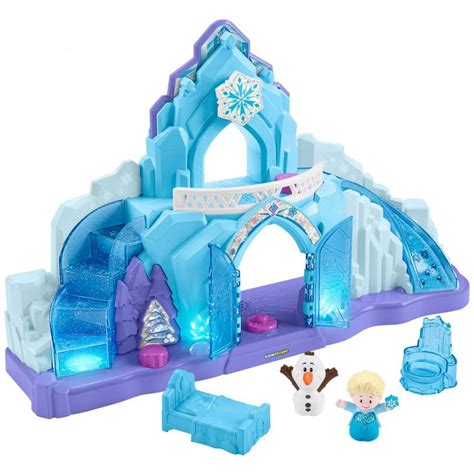 frozen little people set|little people elsa castle.